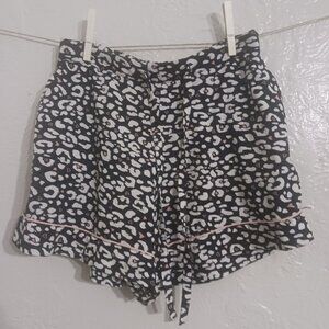 Cynthia Rowley Geometric sleepwear Shorts Multicolor  Size Small.